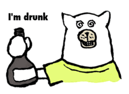 Yukio & Ginjiro drunker ver. ~ENGLISH~ sticker #6584895