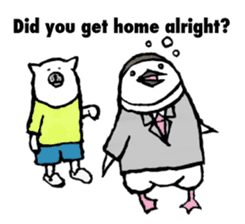 Yukio & Ginjiro drunker ver. ~ENGLISH~ sticker #6584896