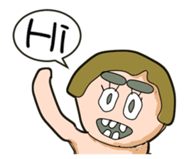 My friend Mr. A sticker #6585224