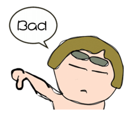 My friend Mr. A sticker #6585251