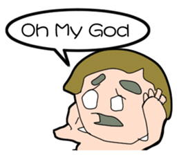 My friend Mr. A sticker #6585252