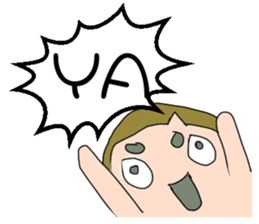 My friend Mr. A sticker #6585259