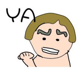 My friend Mr. A sticker #6585260