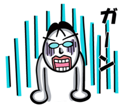 Three planetarians sticker #6585275