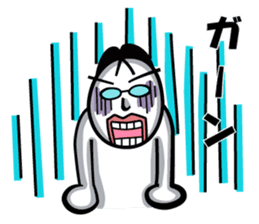 Three planetarians sticker #6585275