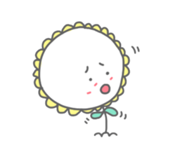 Mr.Fail and little flower sticker #6585428