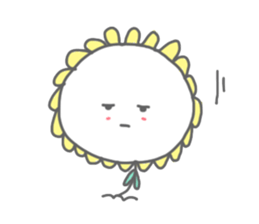 Mr.Fail and little flower sticker #6585430