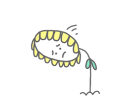 Mr.Fail and little flower sticker #6585433