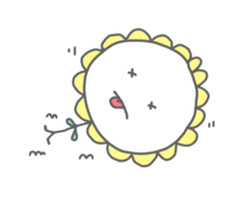 Mr.Fail and little flower sticker #6585445