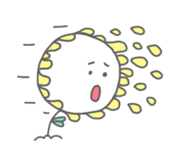 Mr.Fail and little flower sticker #6585454