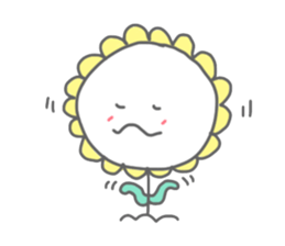 Mr.Fail and little flower sticker #6585457