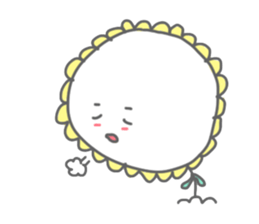 Mr.Fail and little flower sticker #6585460