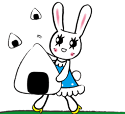 Kawaii cute useful rabbit usariel sticker #6585899