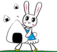 Kawaii cute useful rabbit usariel sticker #6585899