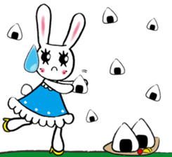 Kawaii cute useful rabbit usariel sticker #6585901