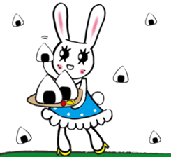 Kawaii cute useful rabbit usariel sticker #6585903