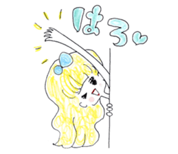 A girl is a girl. sticker #6586105