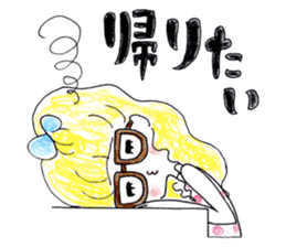 A girl is a girl. sticker #6586110