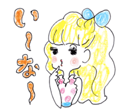 A girl is a girl. sticker #6586111