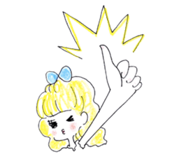 A girl is a girl. sticker #6586112