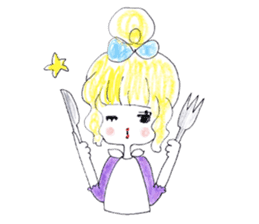 A girl is a girl. sticker #6586114