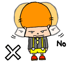 The devil of the child sticker #6586522