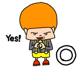 The devil of the child sticker #6586525