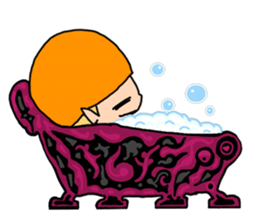 The devil of the child sticker #6586526