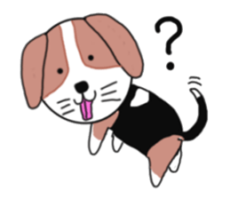 I beagle dogs sticker #6586828