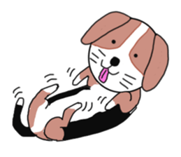 I beagle dogs sticker #6586829