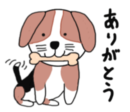 I beagle dogs sticker #6586835
