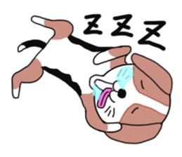 I beagle dogs sticker #6586847