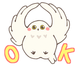 White Owls Howl & Riley [English ver.] sticker #6587146