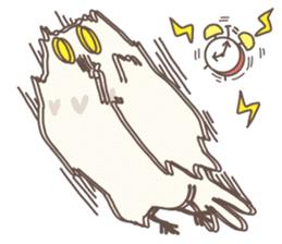 White Owls Howl & Riley [English ver.] sticker #6587150