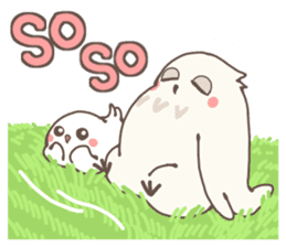 White Owls Howl & Riley [English ver.] sticker #6587164