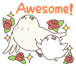 White Owls Howl & Riley [English ver.] sticker #6587173