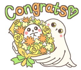 White Owls Howl & Riley [English ver.] sticker #6587175