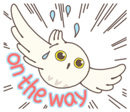 White Owls Howl & Riley [English ver.] sticker #6587179