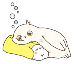 White Owls Howl & Riley [English ver.] sticker #6587180