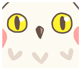 White Owls Howl & Riley [English ver.] sticker #6587182