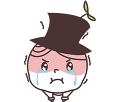 Little Hat Bud sticker #6587185