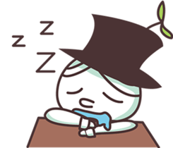 Little Hat Bud sticker #6587189