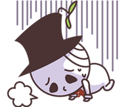 Little Hat Bud sticker #6587190