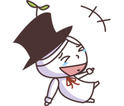 Little Hat Bud sticker #6587193