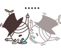 Little Hat Bud sticker #6587195