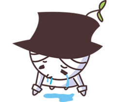 Little Hat Bud sticker #6587202