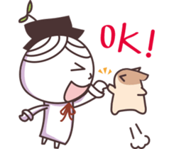 Little Hat Bud sticker #6587207