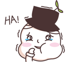 Little Hat Bud sticker #6587208