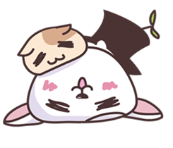 Little Hat Bud sticker #6587209