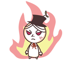 Little Hat Bud sticker #6587210